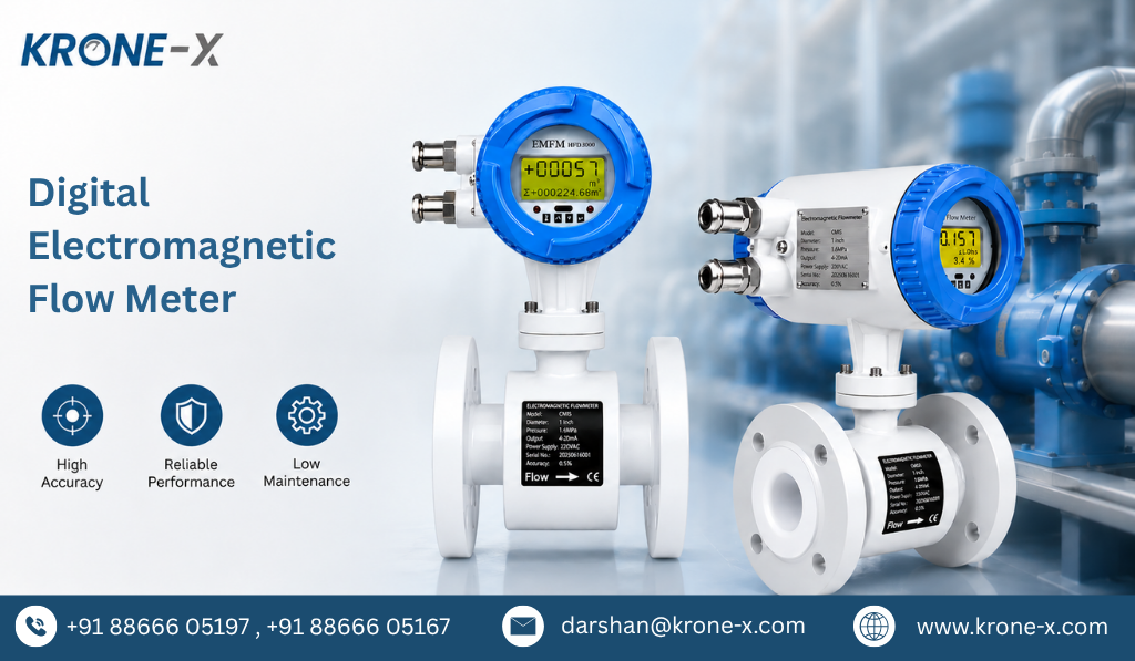 Digital Electromagnetic Flow Meter