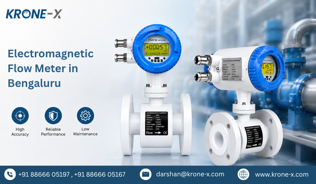 Electromagnetic Flow Meter in Bengaluru