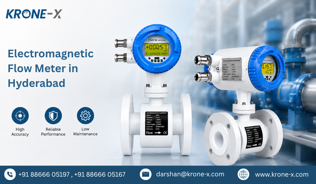 Electromagnetic Flow Meter in Hyderabad