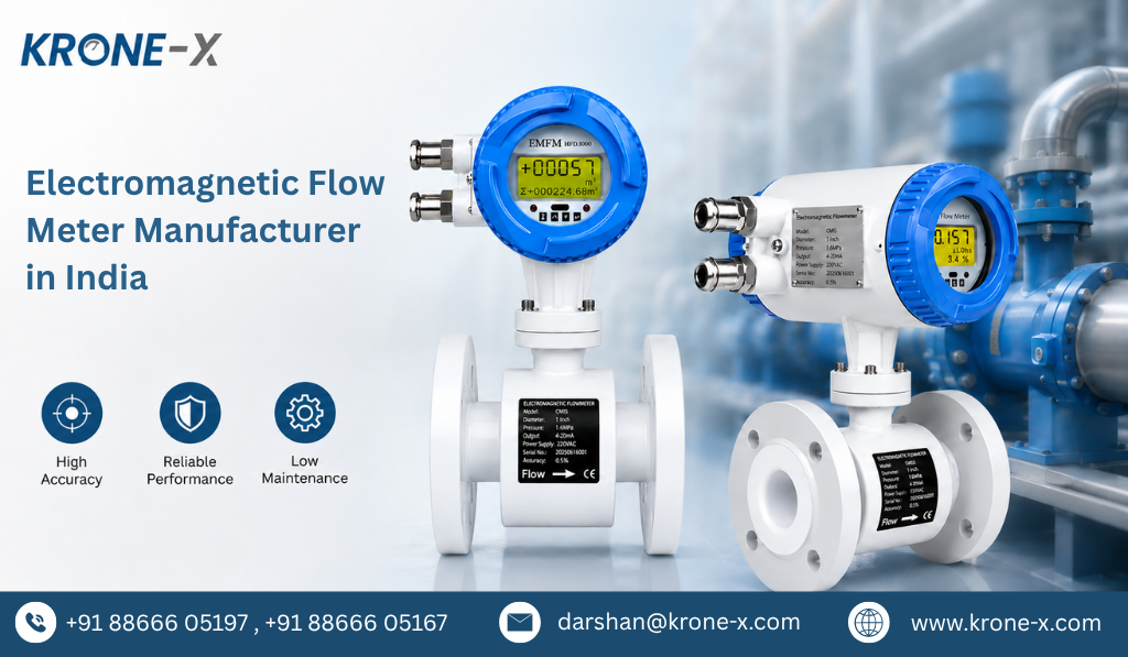 Electromagnetic Flow Meter Manufacturer in India