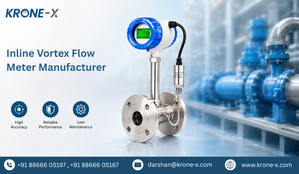 Inline Vortex Flow Meter Manufacturer