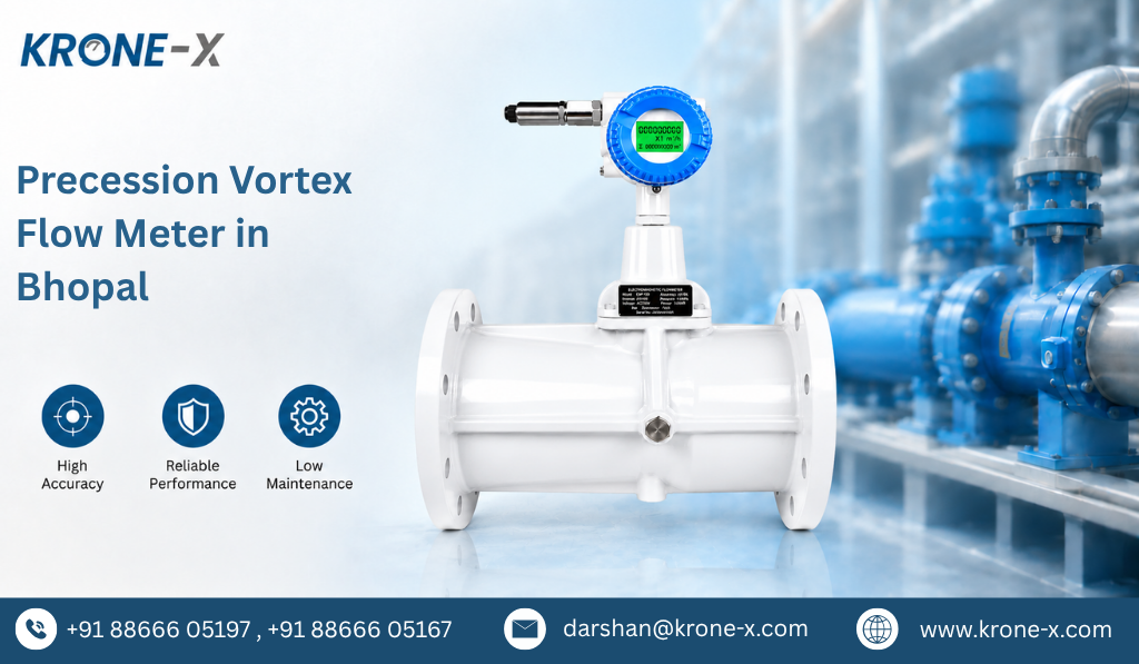 Precession Vortex Flow Meter in Bhopal