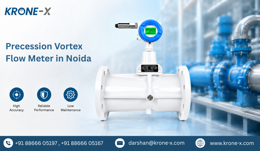 Precession Vortex Flow Meter in Noida