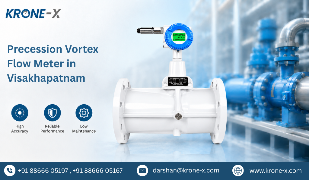 Precession Vortex Flow Meter in Visakhapatnam