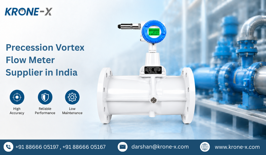 Precession Vortex Flow Meter Supplier in India