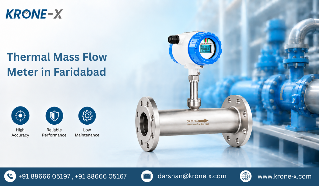 Thermal Mass Flow Meter in Faridabad