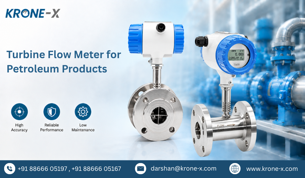 Turbine Flow Meter for Petroleum Products