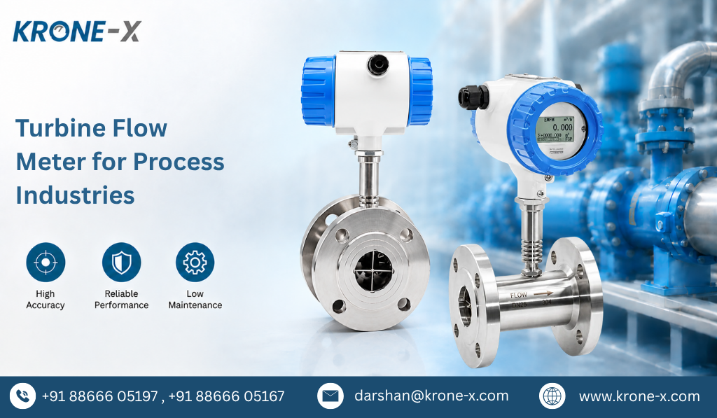 Turbine Flow Meter for Process Industries
