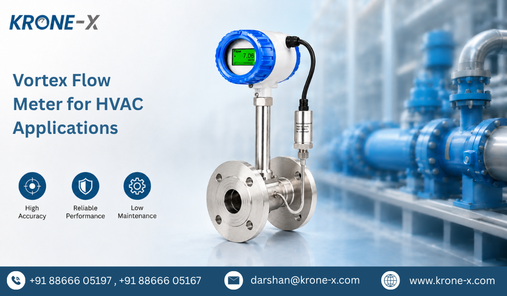 Vortex Flow Meter for HVAC Applications